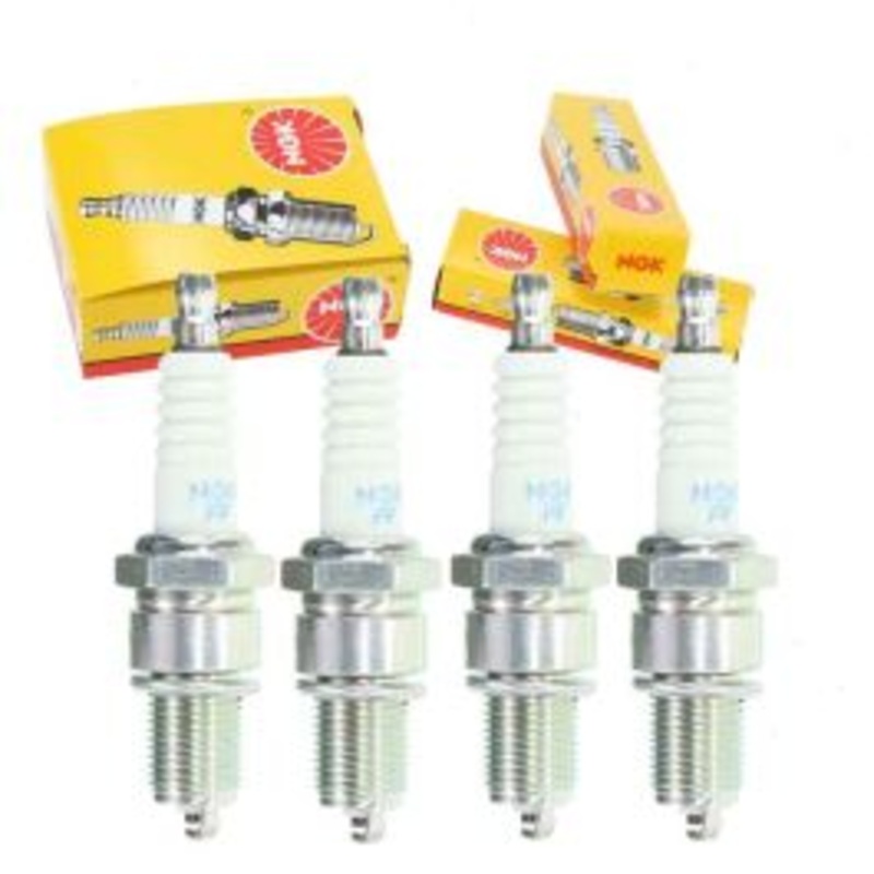 4 pc NGK Standard Spark Plugs for 1980 Volkswagen Rabbit Convertible 1.6L L4