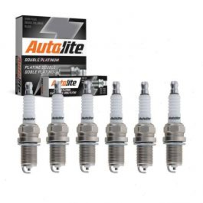 6 pc Autolite Double Platinum APP5503 Spark Plug