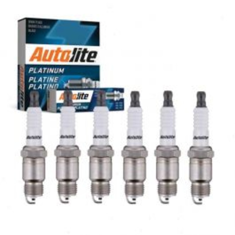 6 pc Autolite Platinum Spark Plug for 1971-1977 GMC Sprint 4.1L L6