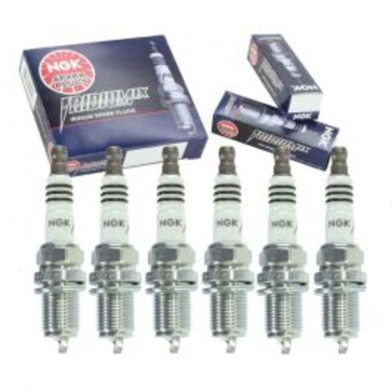 6 pc NGK Iridium IX Spark Plugs for 1995-1997 Mercedes-Benz C36 AMG 3.6L L6