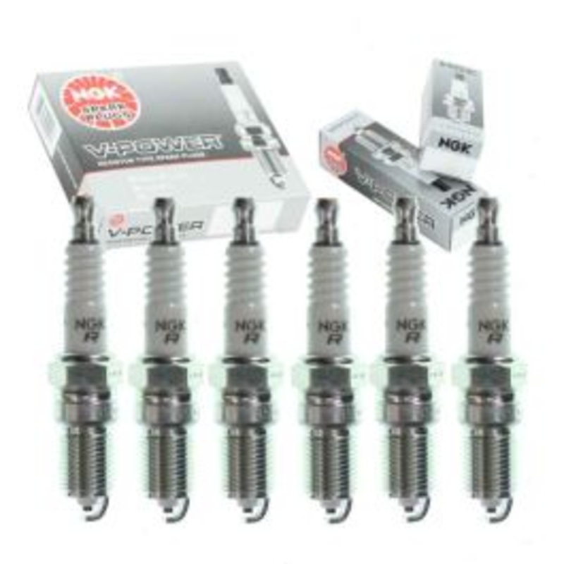 6 pc NGK V-Power Spark Plugs for 2009-2011 Mercury Mariner 3.0L V6