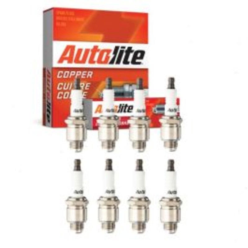 8 pc Autolite Copper Core Spark Plugs for 1959 Chevrolet 3B 4.6L V8