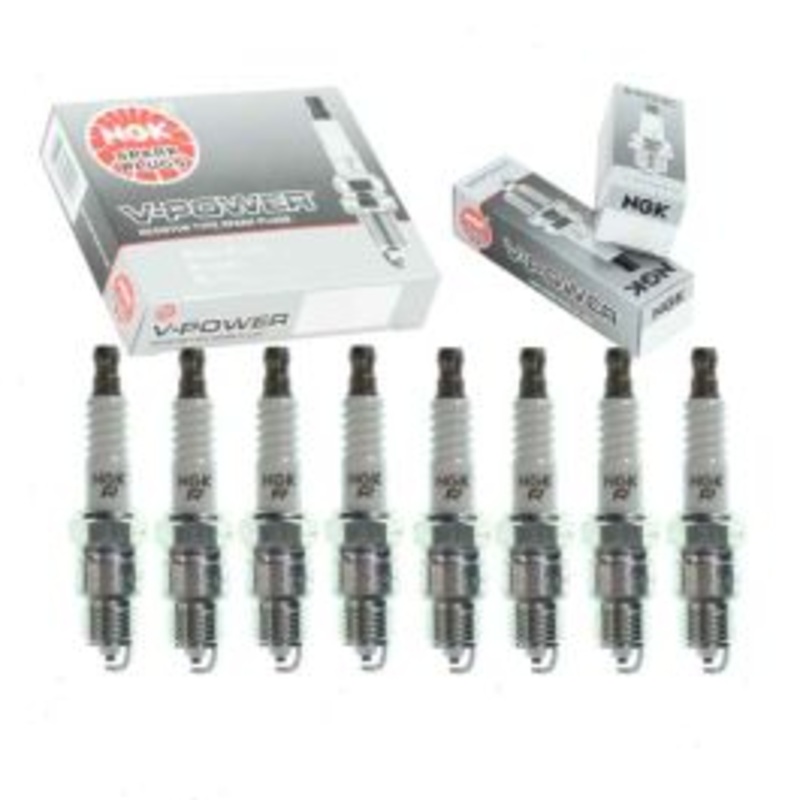 8 pc NGK V-Power Spark Plugs for 1976-1986 Chevrolet C20 5.0L 5.7L 6.6L 7.4L V8