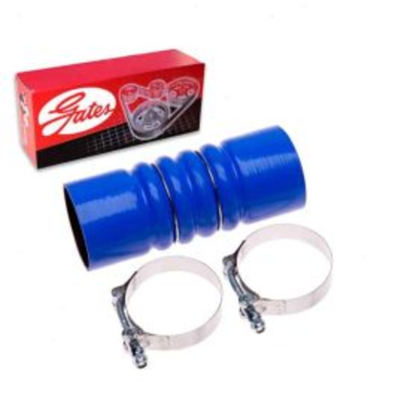 Gates Turbocharger to Pipe Hot Side Turbocharger Intercooler Hose Kit for 2005-2009 Dodge Ram 2500 5.9L 6.7L L6