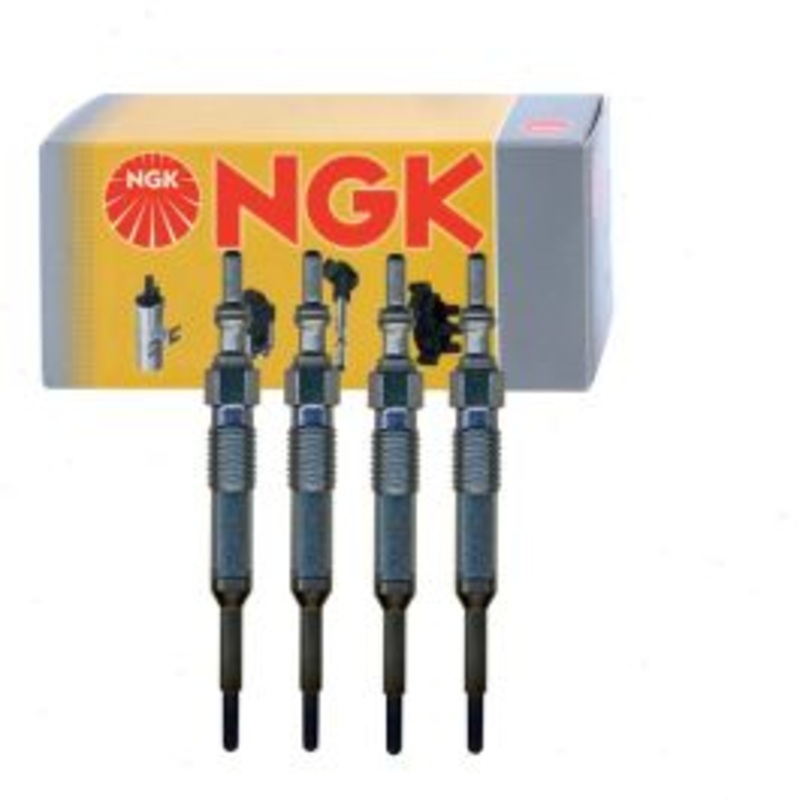 4 pc NGK Glow Diesel Glow Plugs for 2004-2006 Volkswagen Golf 1.9L L4