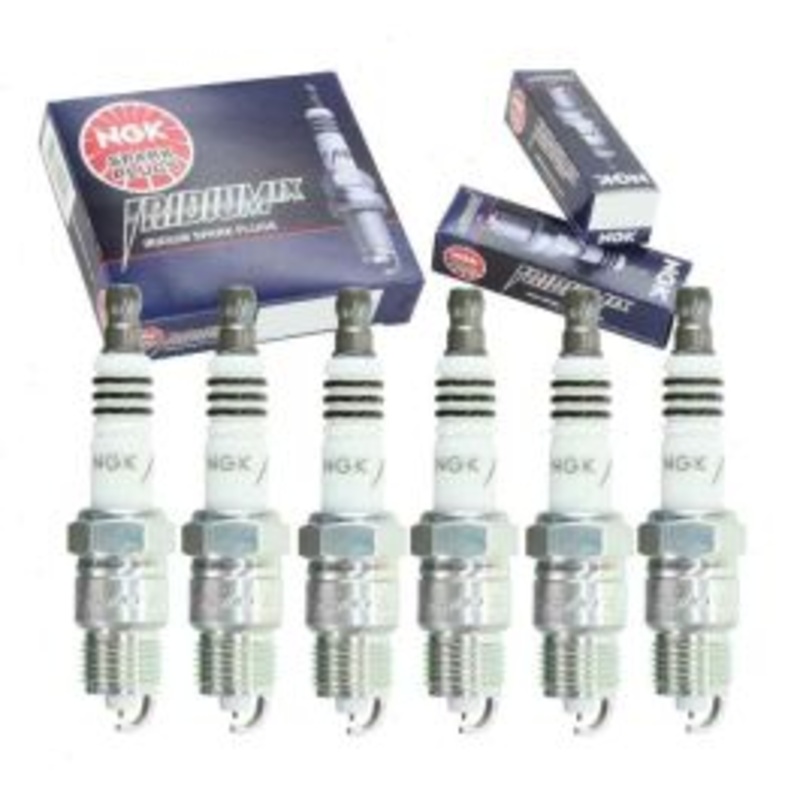 6 pc NGK Iridium IX Spark Plugs for 1975-1978 Plymouth Fury 3.7L L6