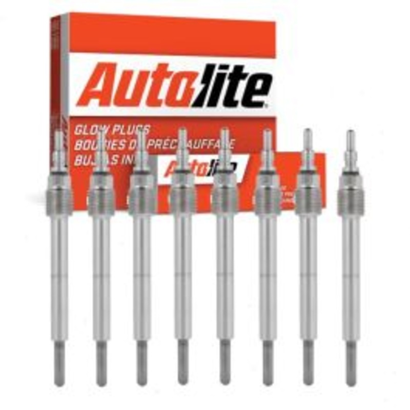 8 pc Autolite 1117 Diesel Glow Plugs