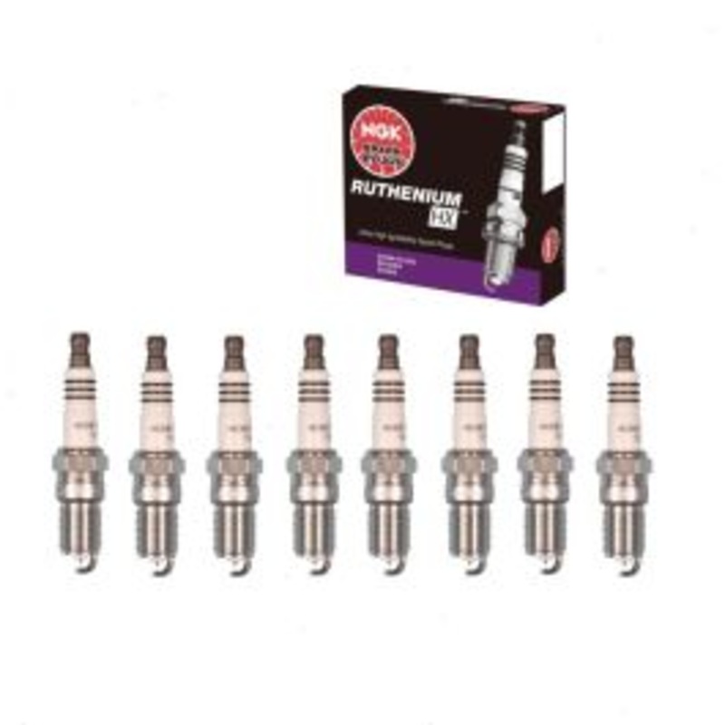 8 pc NGK Ruthenium HX Spark Plugs for 2001-2019 GMC Sierra 2500 HD 6.0L 8.1L V8