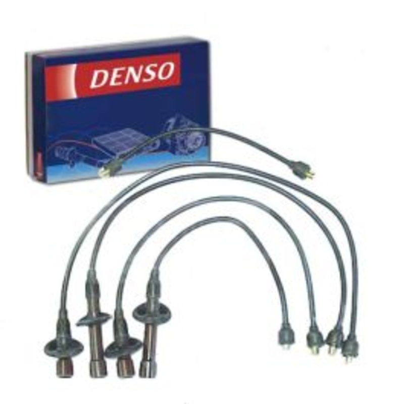 DENSO Spark Plug Wire Set for 1970-1976 Porsche 914 1.7L 1.8L 2.0L H4