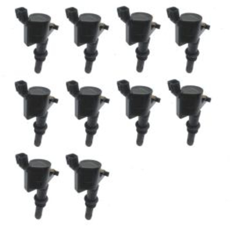 10 pc Hitachi Ignition Coils for 2005-2008 Ford F-350 Super Duty 6.8L V10