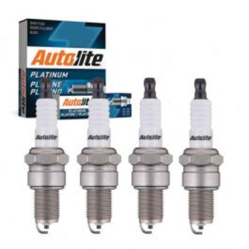 4 pc Autolite Platinum Spark Plug for 1981-1989 Isuzu I-Mark 1.5L 1.8L L4