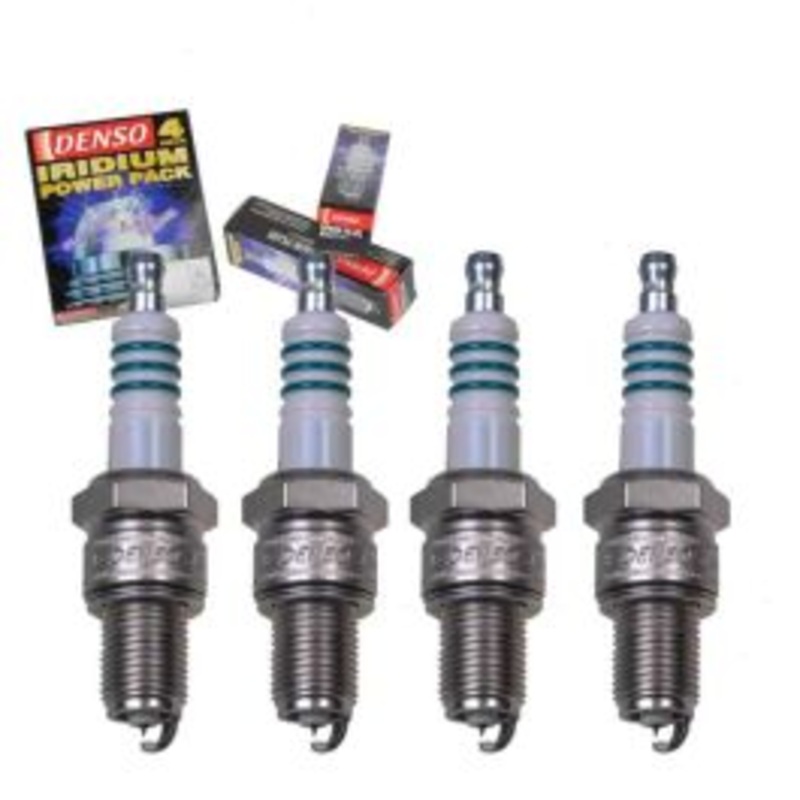4 pc DENSO Iridium Power Spark Plugs for 1973-1989 Subaru GL 1.4L 1.6L 1.8L H4