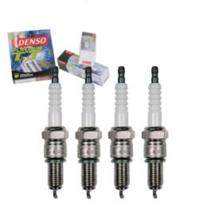 4 pc DENSO Platinum TT Spark Plugs for 1983-1988 Mitsubishi Tredia 1.8L 2.0L L4