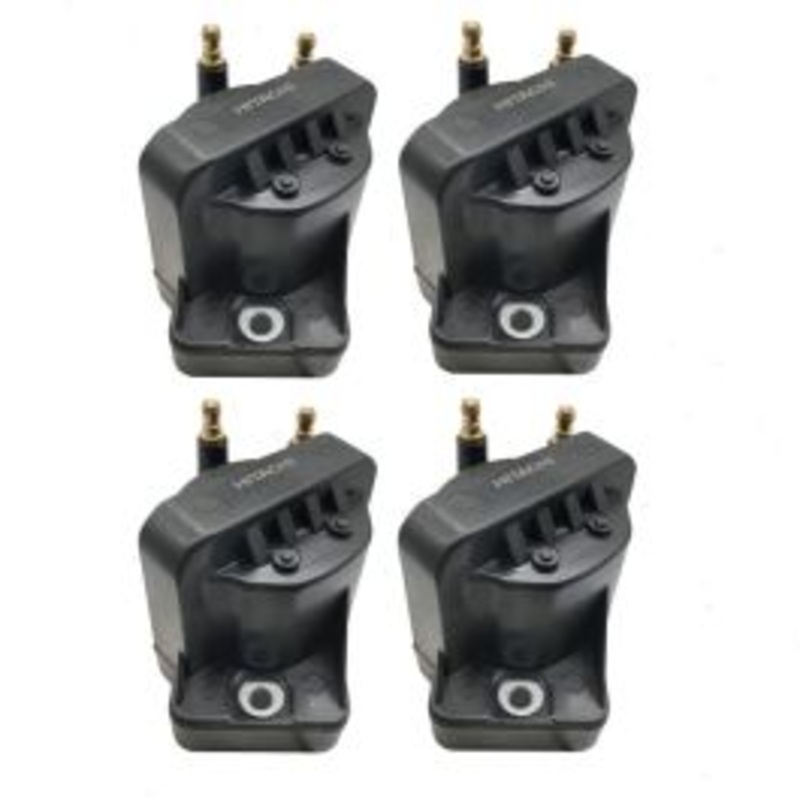 4 pc Hitachi Ignition Coils for 1995-1999 Cadillac DeVille 4.6L V8