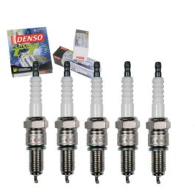 5 pc DENSO Platinum TT Spark Plugs for 1984-1985 Audi 4000 Quattro 2.2L L5