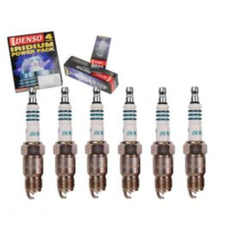 6 pc DENSO Iridium Power Spark Plugs for 1971-1977 Pontiac Ventura 3.8L 4.1L L6 V6