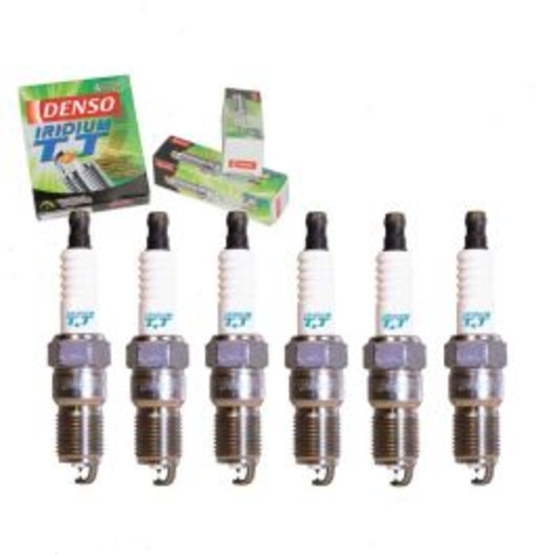 6 pc DENSO Iridium TT Spark Plugs for 1991-1994 Mazda Navajo 4.0L V6