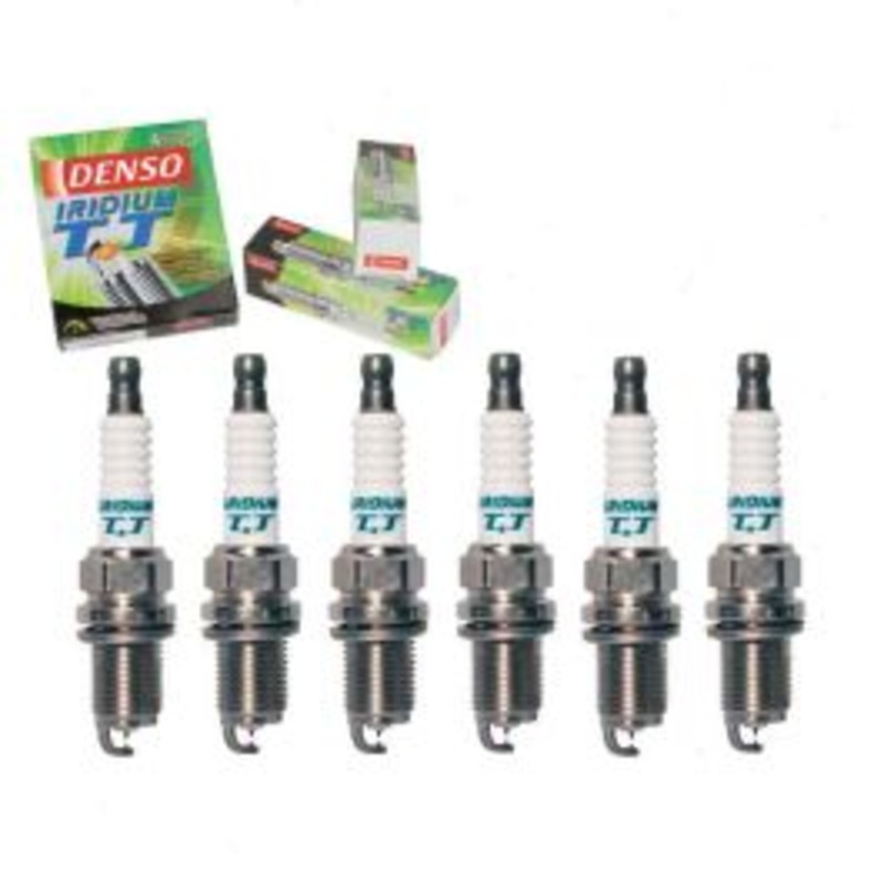 6 pc DENSO Iridium TT Spark Plugs for 1992-1993 Lexus SC300 3.0L L6