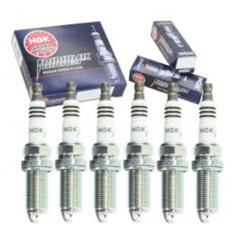 6 pc NGK Iridium IX 6619 LFR6AIX-11 Spark Plugs