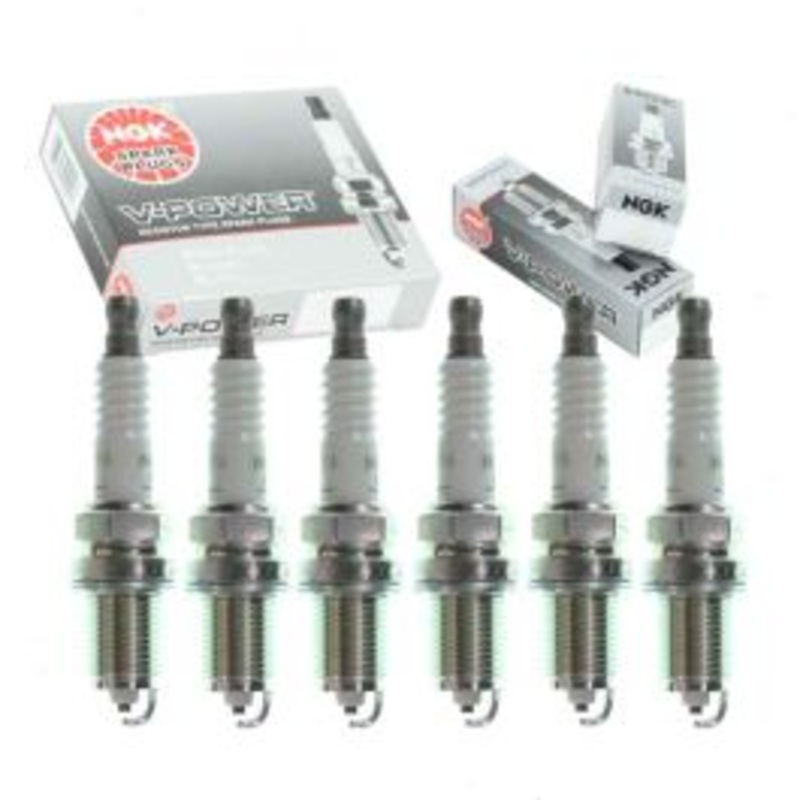 6 pc NGK V-Power Spark Plugs for 1989-1995 Ford Taurus 3.0L 3.2L V6