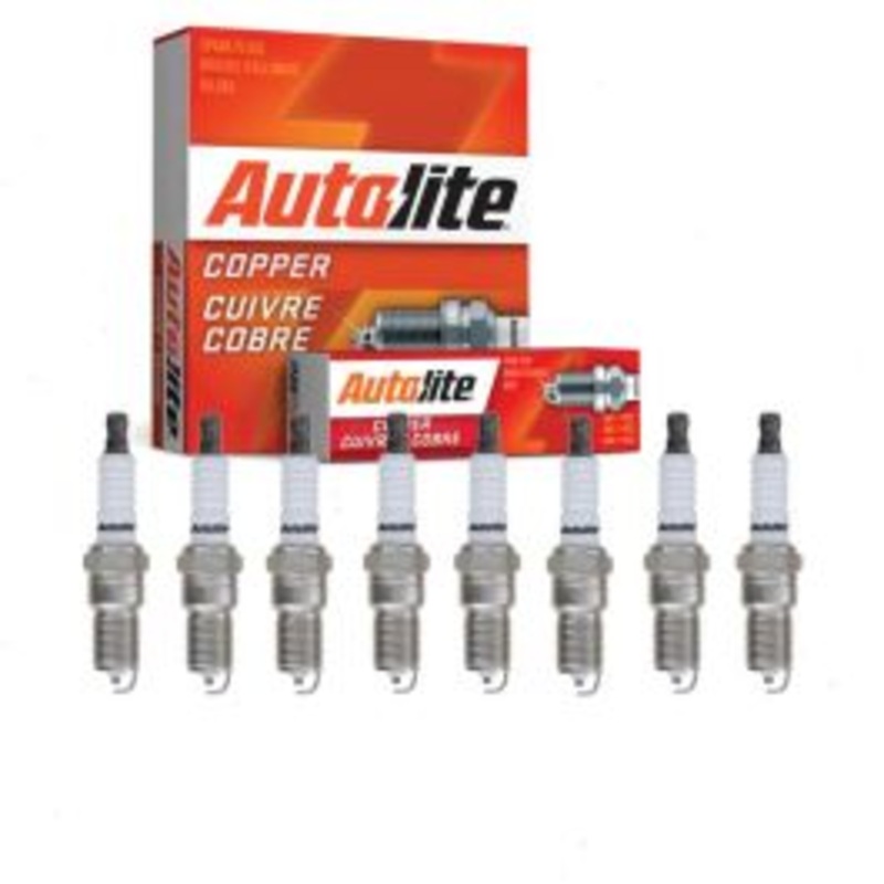 8 pc Autolite Copper Core Spark Plugs for 2000-2001 Workhorse FasTrack FT1800