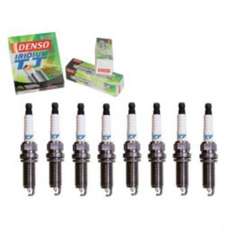 8 pc DENSO Iridium TT Spark Plugs for 2015 Nissan NV2500 5.6L V8