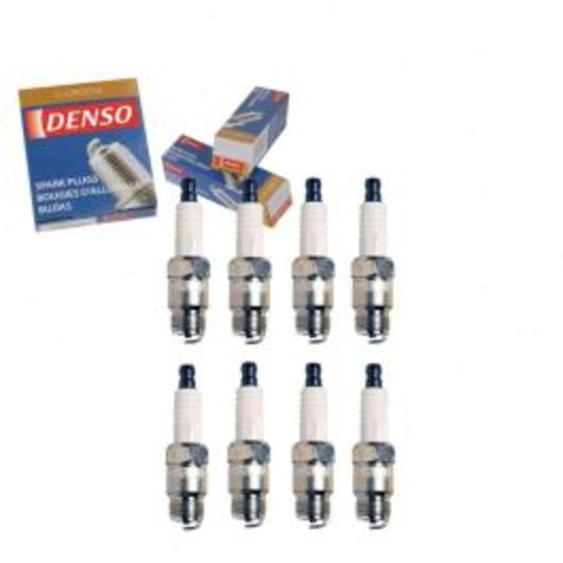 8 pc DENSO Standard U-Groove Spark Plugs for 1971-1976 GMC Sprint 5.0L 5.7L 7.4L V8