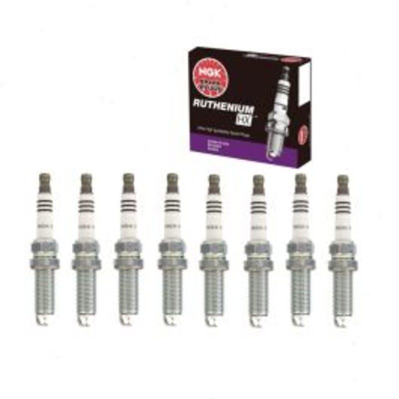 8 pc NGK Ruthenium HX Spark Plugs for 2014 Infiniti QX70 5.0L V8