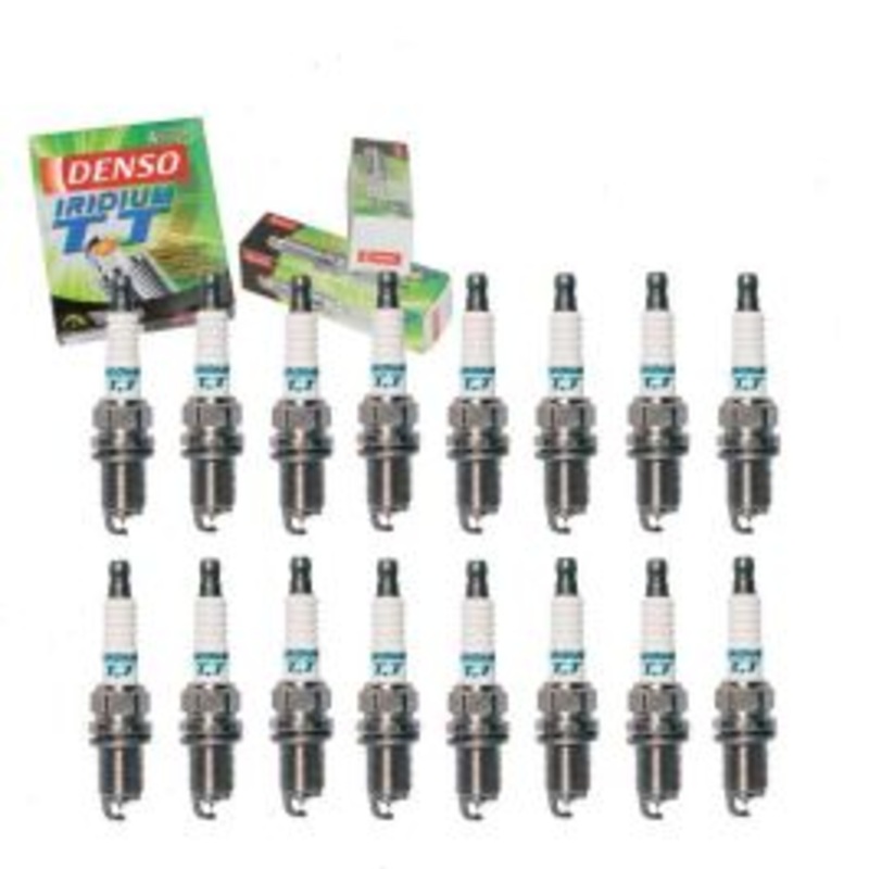 16 pc DENSO Iridium TT Spark Plugs for 1998-2002 Mercedes-Benz E430 4.3L V8