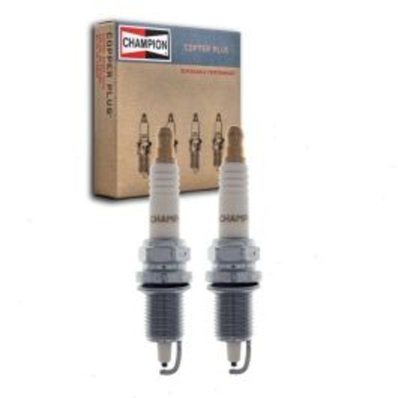 2 pc Champion Copper Plus 956M QC12PEP Spark Plugs
