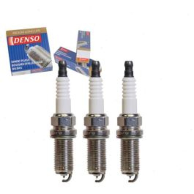 3 pc DENSO Iridium Long Life Spark Plugs for 2017 Mitsubishi Mirage G4 1.2L L3