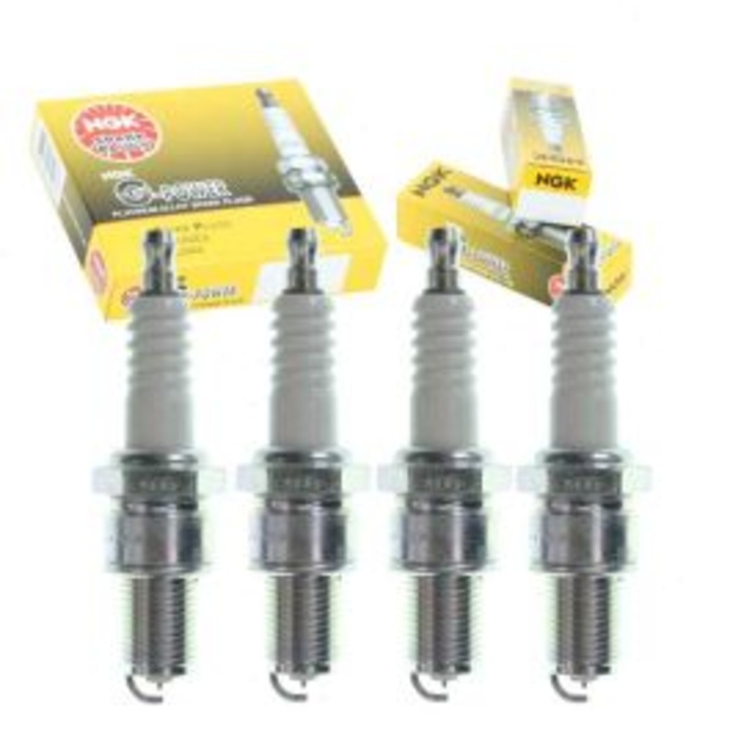 4 pc NGK G-Power Spark Plugs for 1972-1989 Subaru GL 1.3L 1.4L 1.6L 1.8L H4