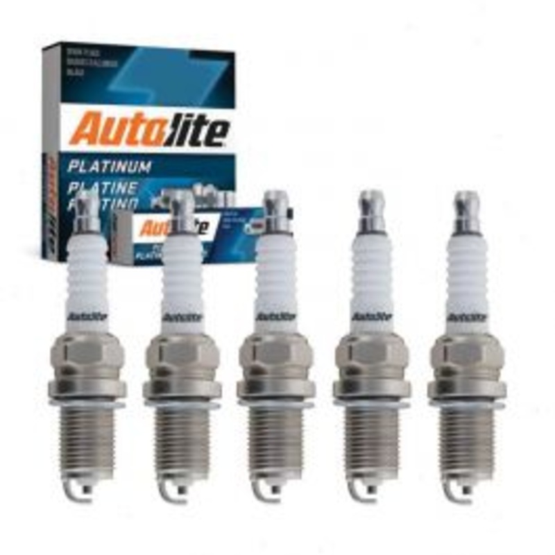 5 pc Autolite Platinum Spark Plug for 2010-2014 Volkswagen Golf 2.5L L5