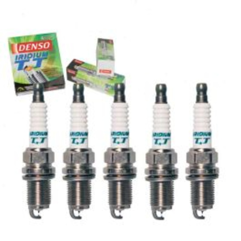 5 pc DENSO Iridium TT Spark Plugs for 1995-1997 Audi S6 2.2L L5