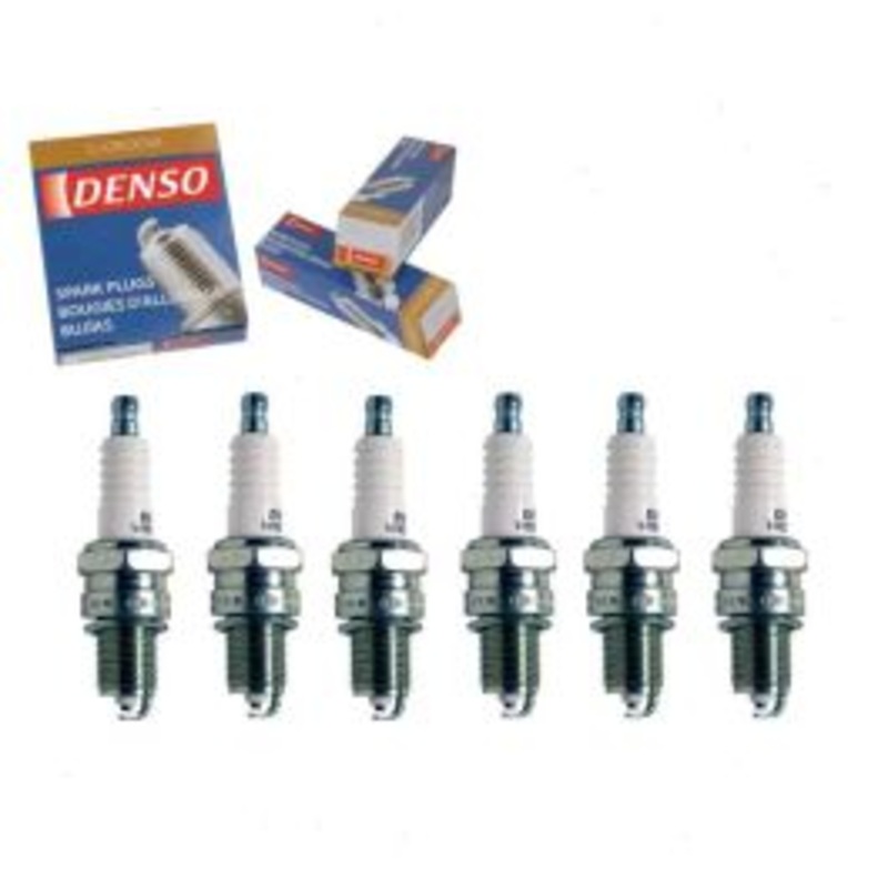 6 pc DENSO Standard U-Groove Spark Plugs for 1961-1969 Chevrolet Bel Air 3.8L 4.1L L6