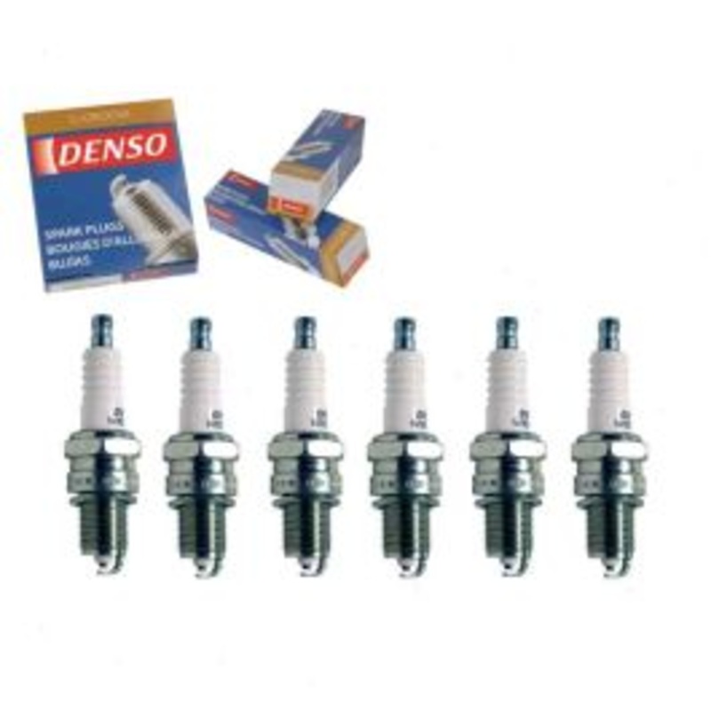 6 pc DENSO Standard U-Groove Spark Plugs for 1978-1981 Mercedes-Benz 280CE 2.8L L6