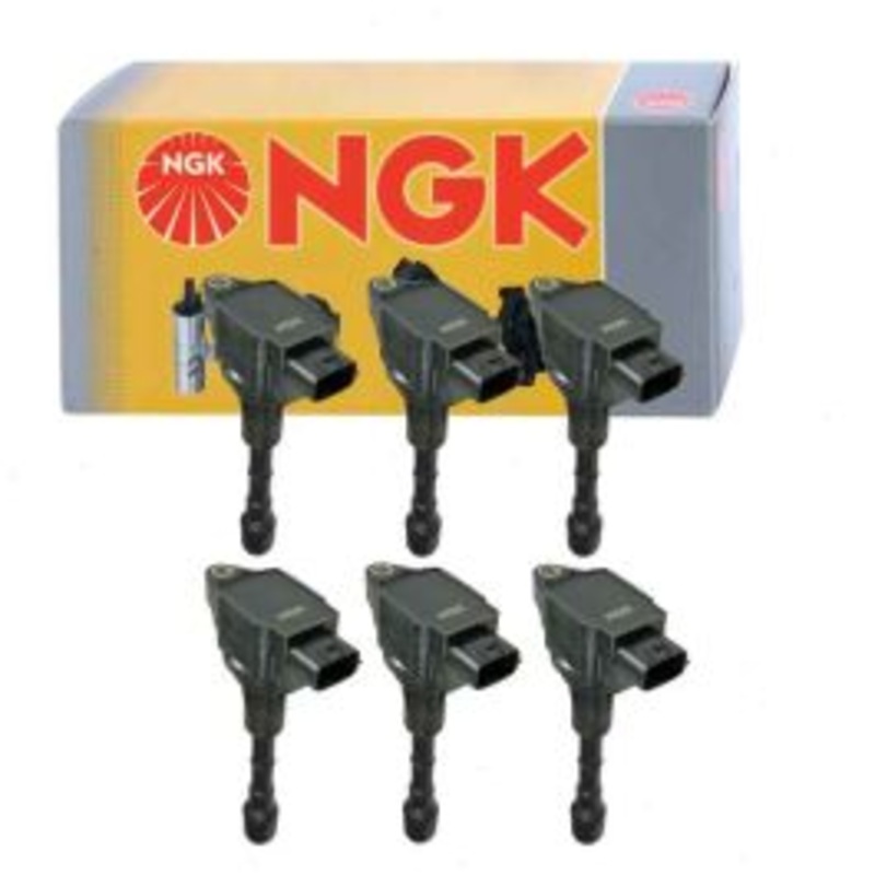 6 pc NGK Ignition Coils for 2008-2013 Infiniti G37 3.7L V6