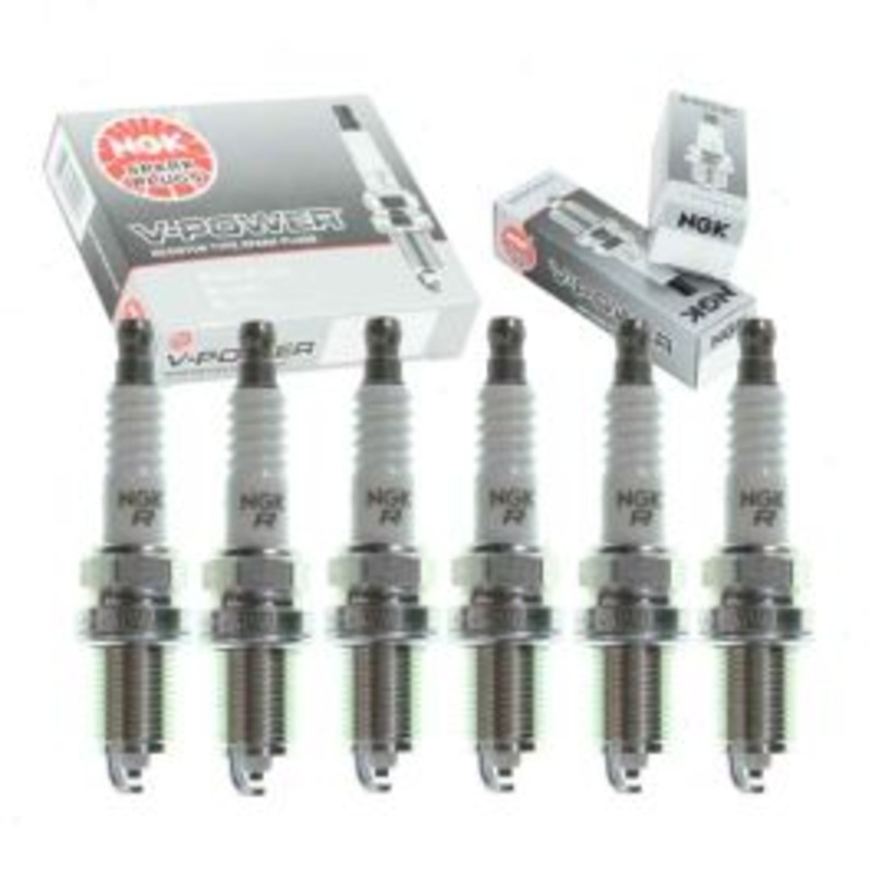 6 pc NGK V-Power Spark Plugs for 1987-1990 Jeep Cherokee 4.0L L6