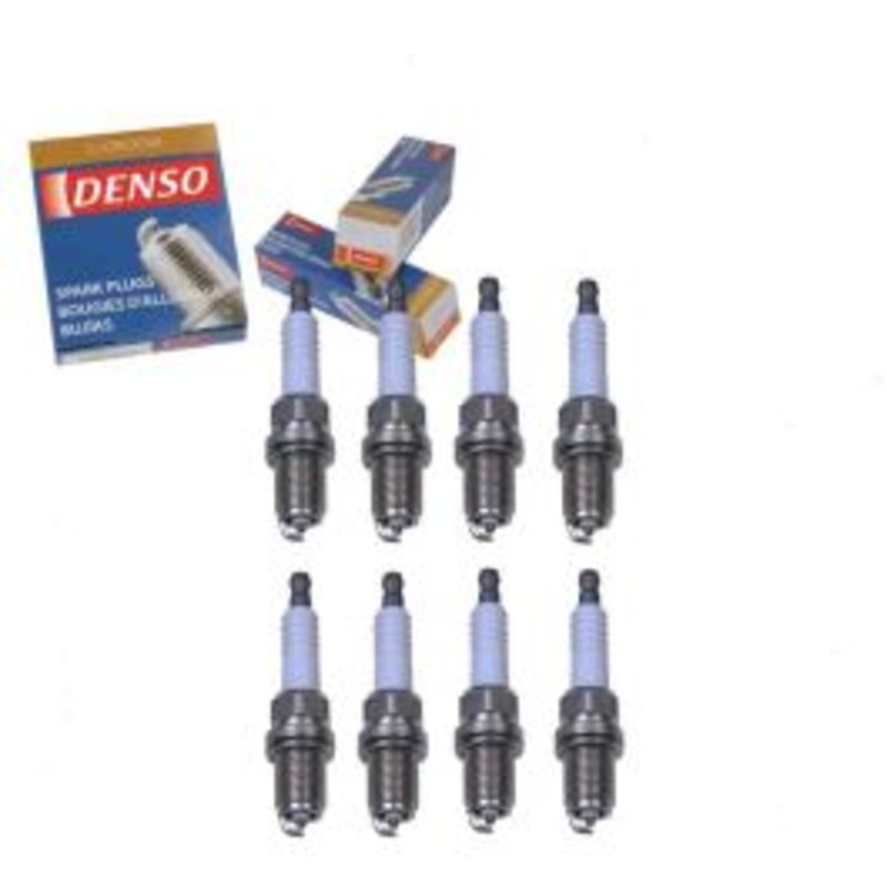 8 pc DENSO Standard U-Groove Spark Plugs for 1989-1997 Bentley Turbo R 6.8L V8