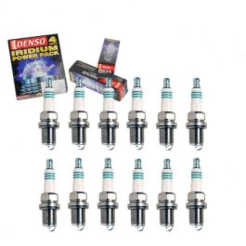 12 pc DENSO Iridium Power Spark Plugs for 2002-2004 Mercedes-Benz C32 AMG 3.2L V6