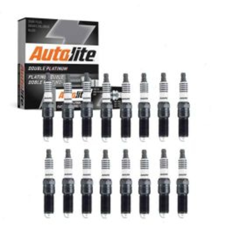 16 pc Autolite Double Platinum Spark Plug for 2005-2010 Jeep Grand Cherokee
