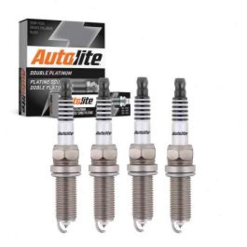 4 pc Autolite Double Platinum APP6203 Spark Plug