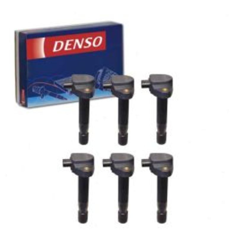 6 pc DENSO Direct Ignition Coils for 2009-2014 Acura TL 3.5L 3.7L V6