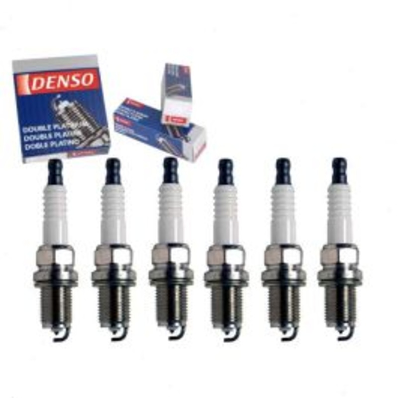6 pc DENSO Double Platinum Spark Plugs for 1996-1997 Nissan Pathfinder 3.3L V6