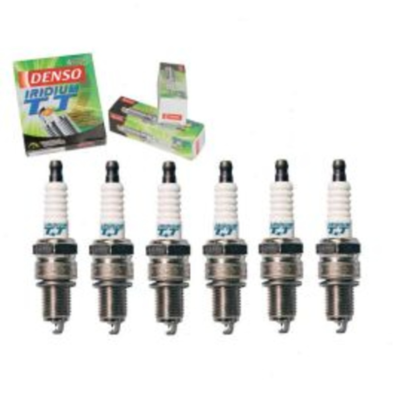 6 pc DENSO Iridium TT Spark Plugs for 1963 GMC PB1000 Series 3.8L L6