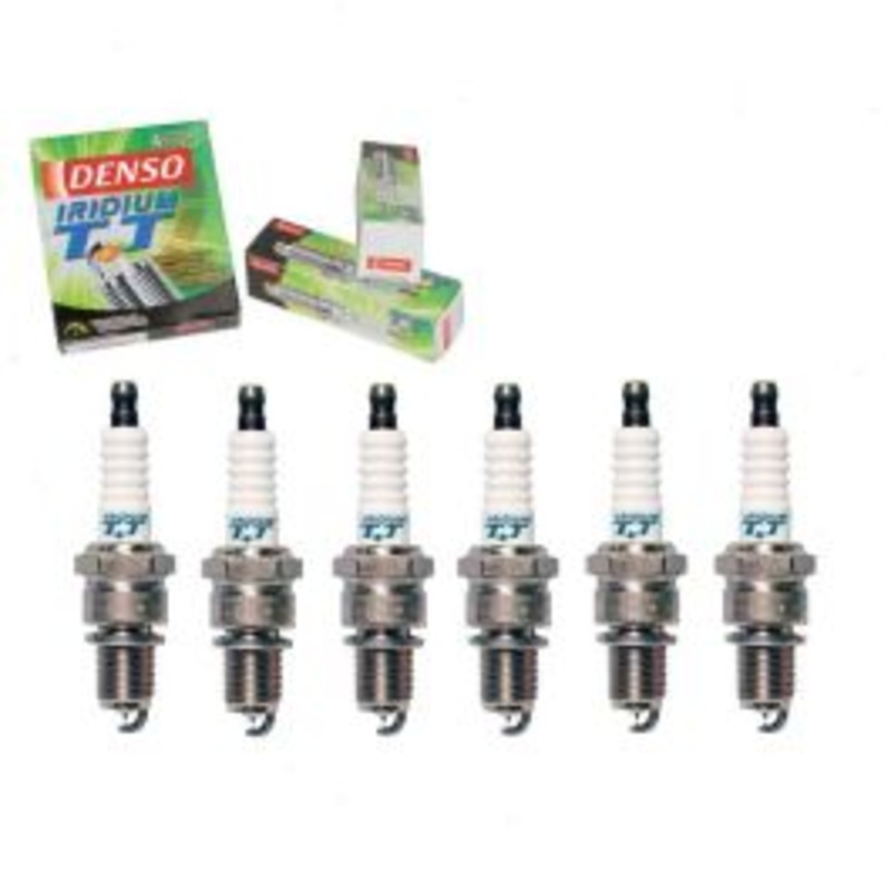 6 pc DENSO Iridium TT Spark Plugs for 1964-1967 Chevrolet K20 Pickup 4.8L L6