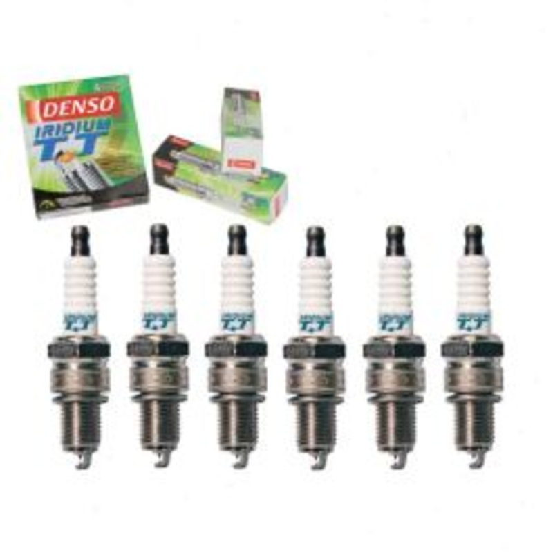 6 pc DENSO Iridium TT Spark Plugs for 1971 BMW 3.0CSL 3.0L L6