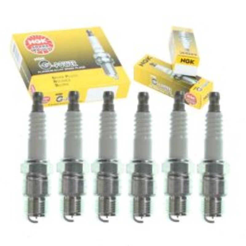 6 pc NGK G-Power Spark Plugs for 1970-1982 Chevrolet C20 Suburban 4.1L 4.8L L6