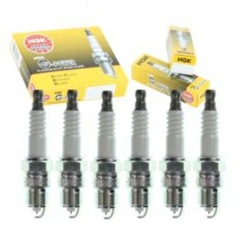 6 pc NGK G-Power Spark Plugs for 1987 Chevrolet R10 4.3L V6