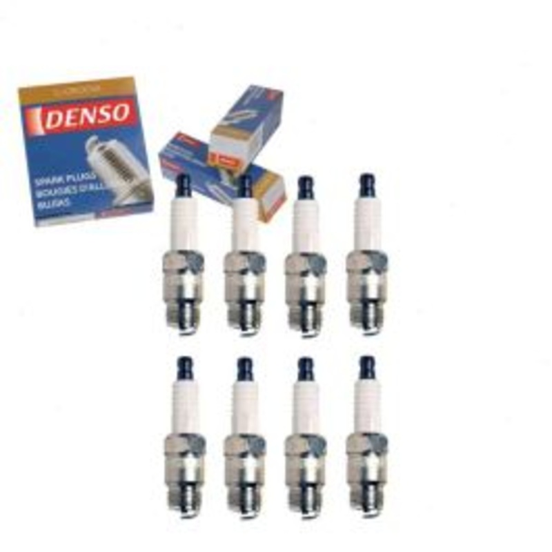8 pc DENSO Standard U-Groove Spark Plugs for 1972-1974 GMC G25 G2500 Van 5.0L 5.7L V8